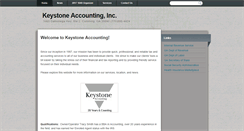 Desktop Screenshot of mykeystoneaccounting.com