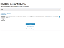 Tablet Screenshot of mykeystoneaccounting.com